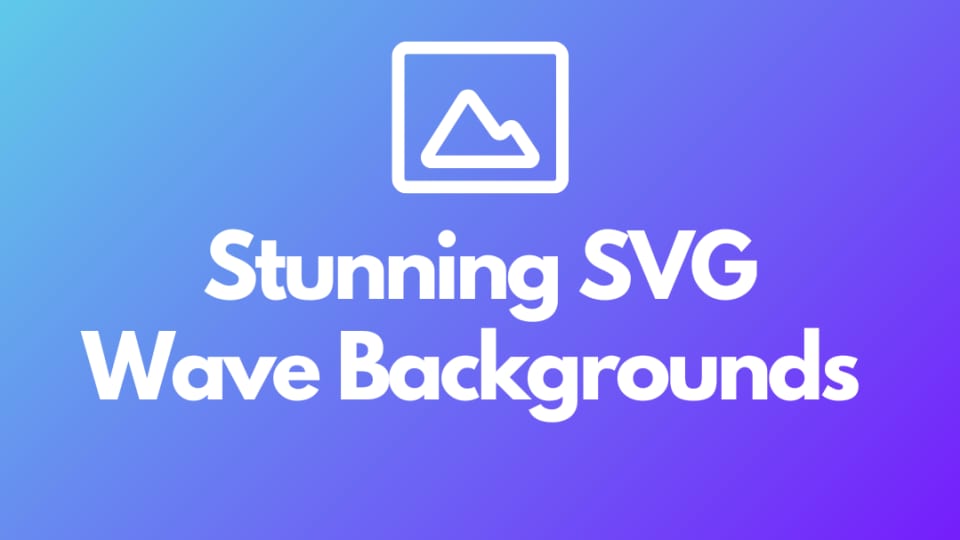 4 Stunning SVG Wave Backgrounds You Can Add to Your Site