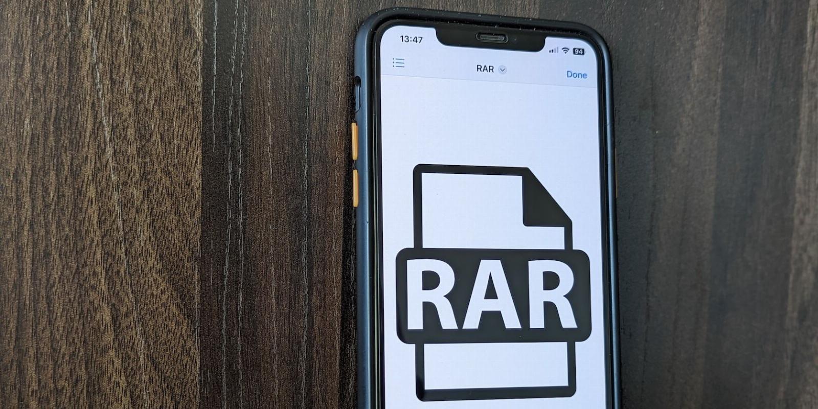 How to Open RAR Files on an iPhone