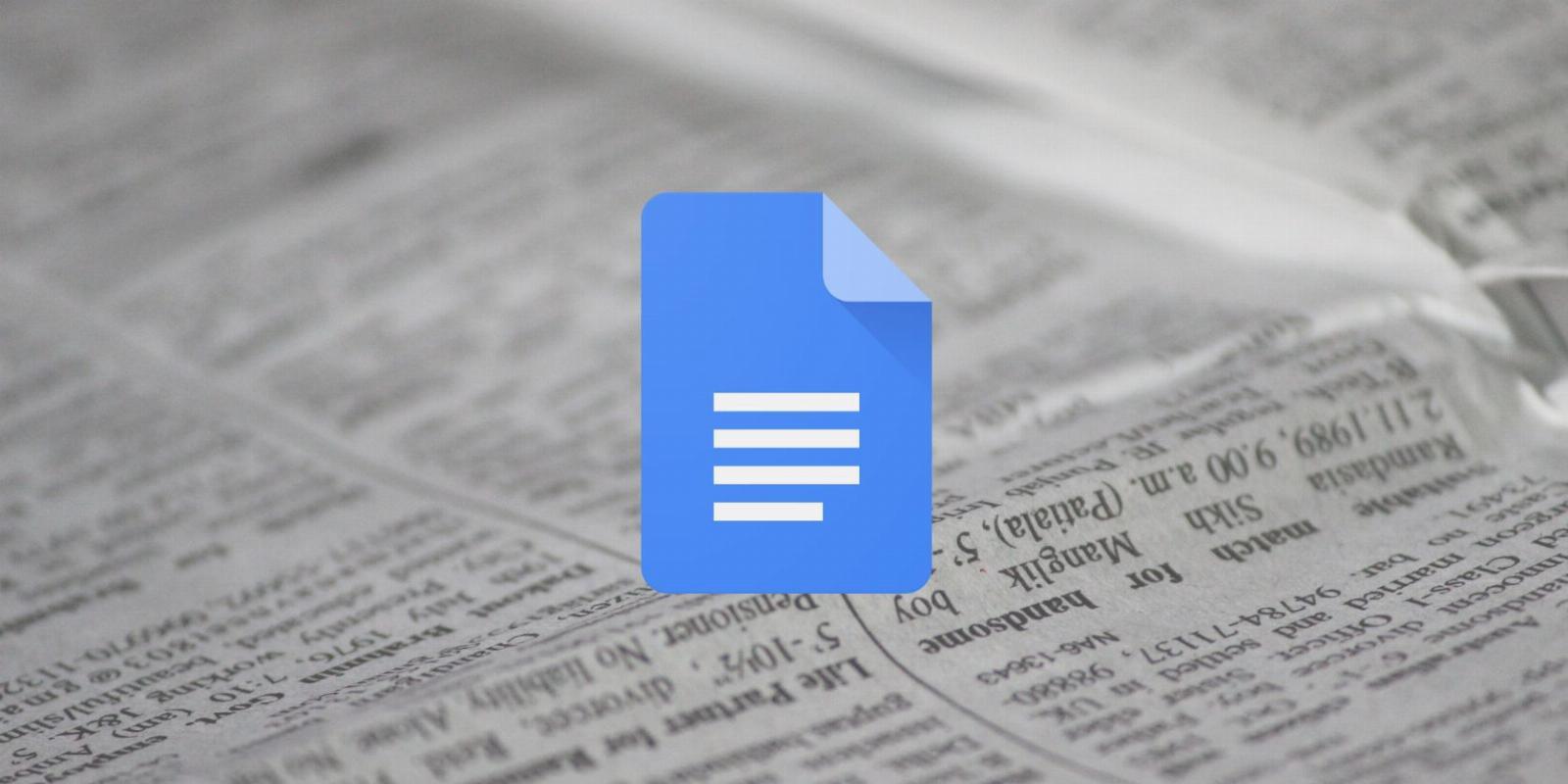 How to Design a Simple Newsletter in Google Docs