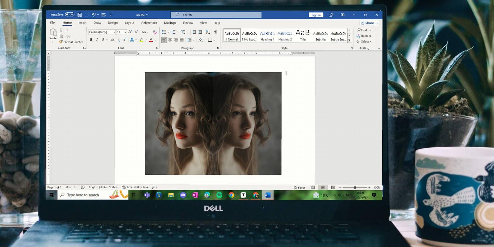 How to Mirror an Image Using Microsoft Word