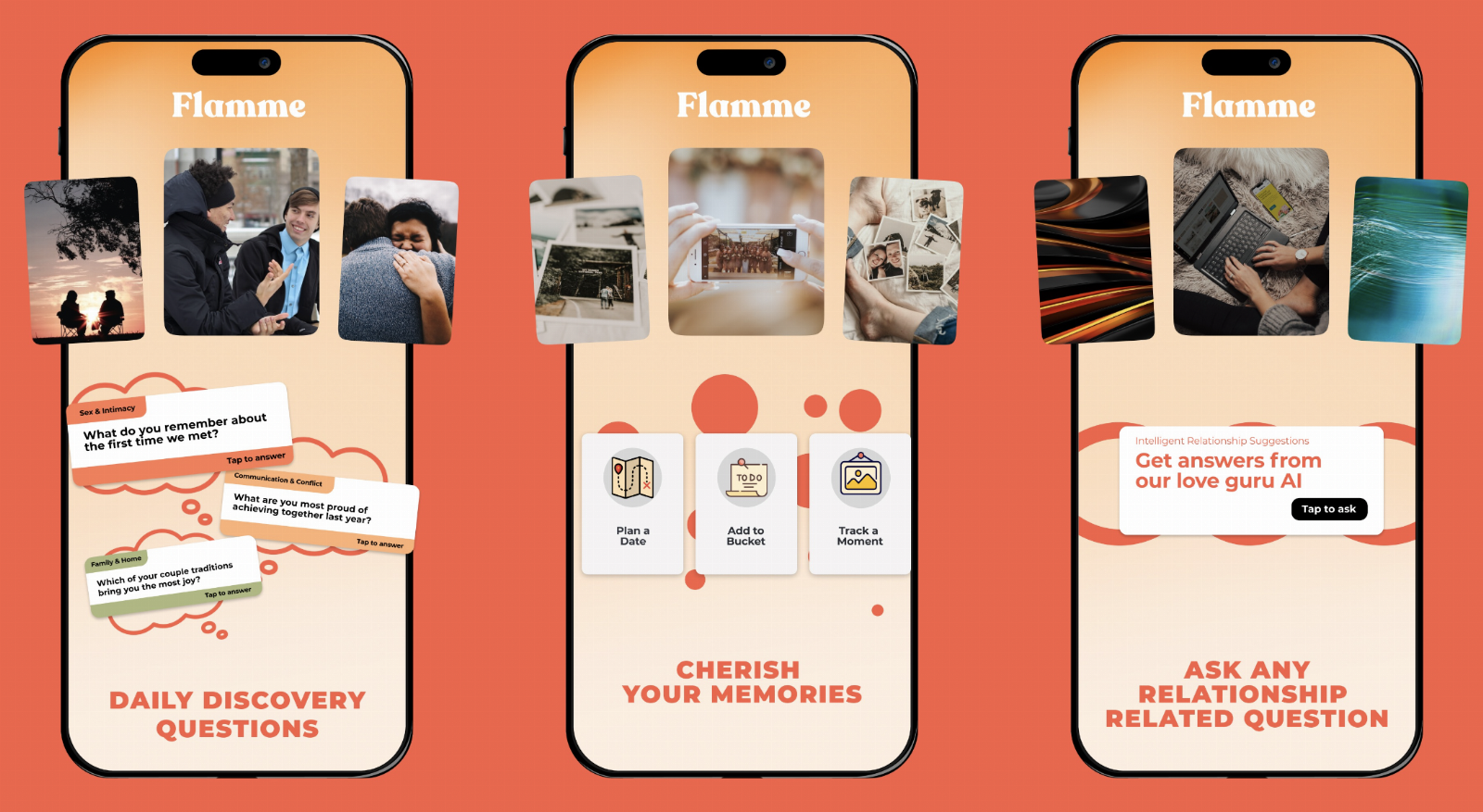 Relationship app Flamme, previously Sparks, rebrands and adds new AI tool