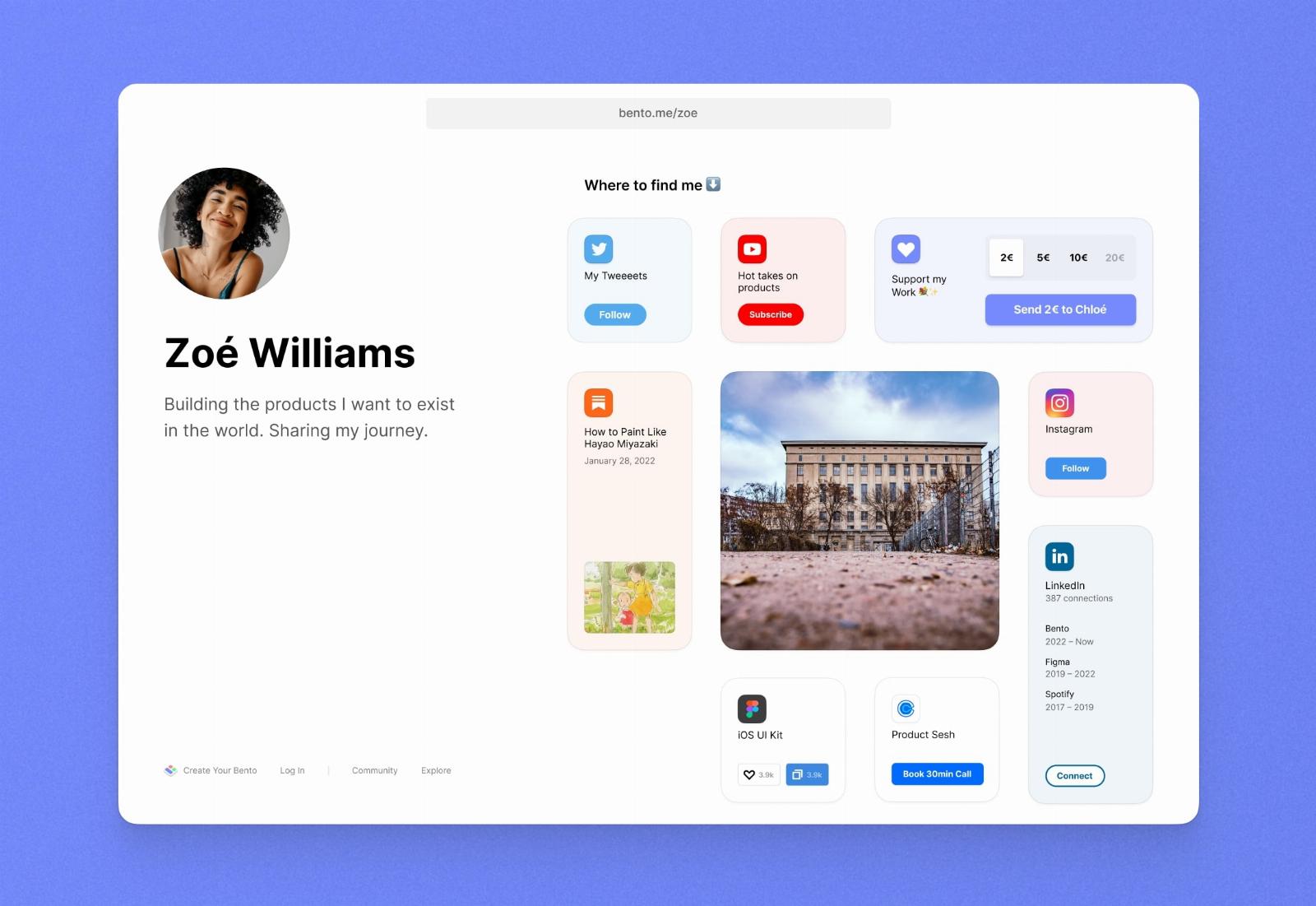 Sequoia-backed Bento wants be more than a link-in-bio tool for creators