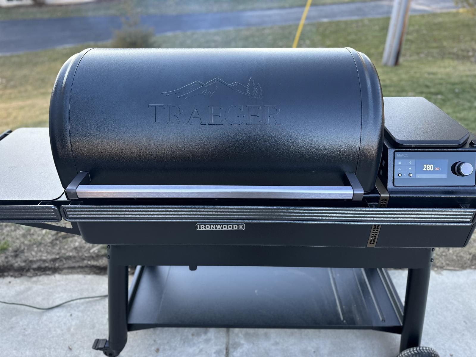 Traeger’s latest pellet grill features improved hood (yay) and a touchscreen (nay)