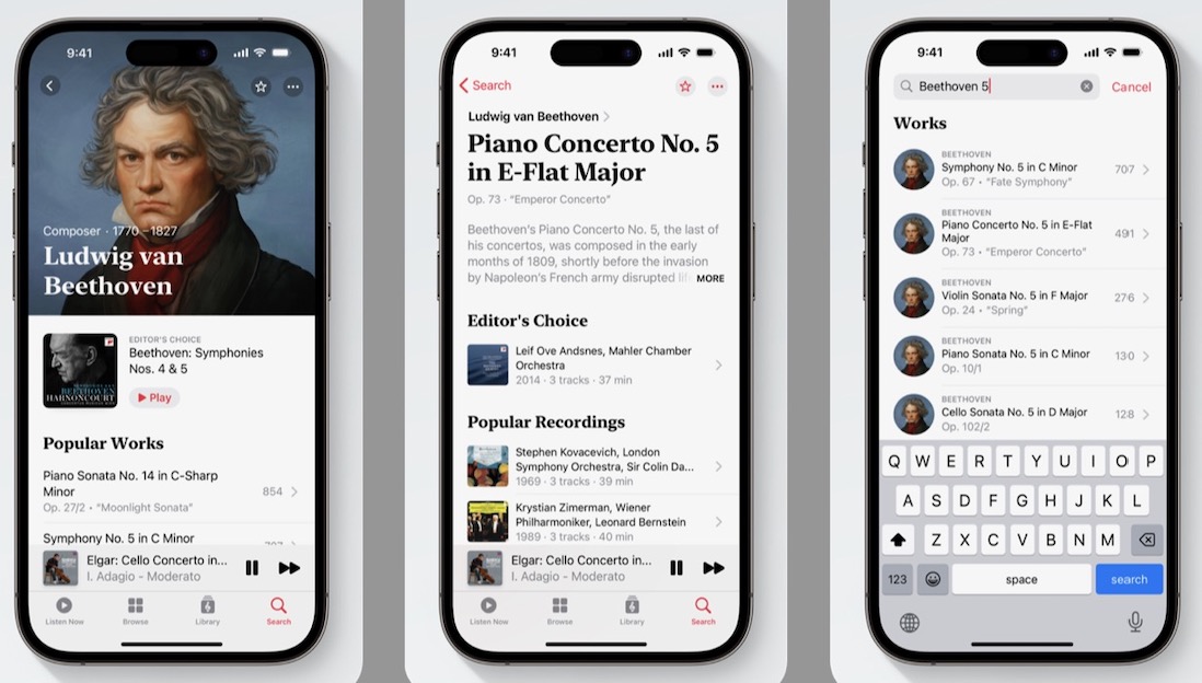 Apple launches its new classical music streaming app for preorder