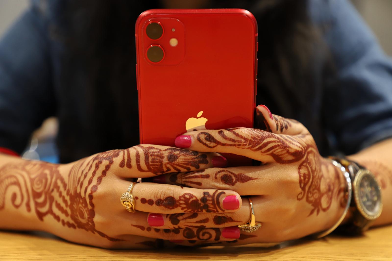 Shipments of iPhones made in India surged 162% in value terms