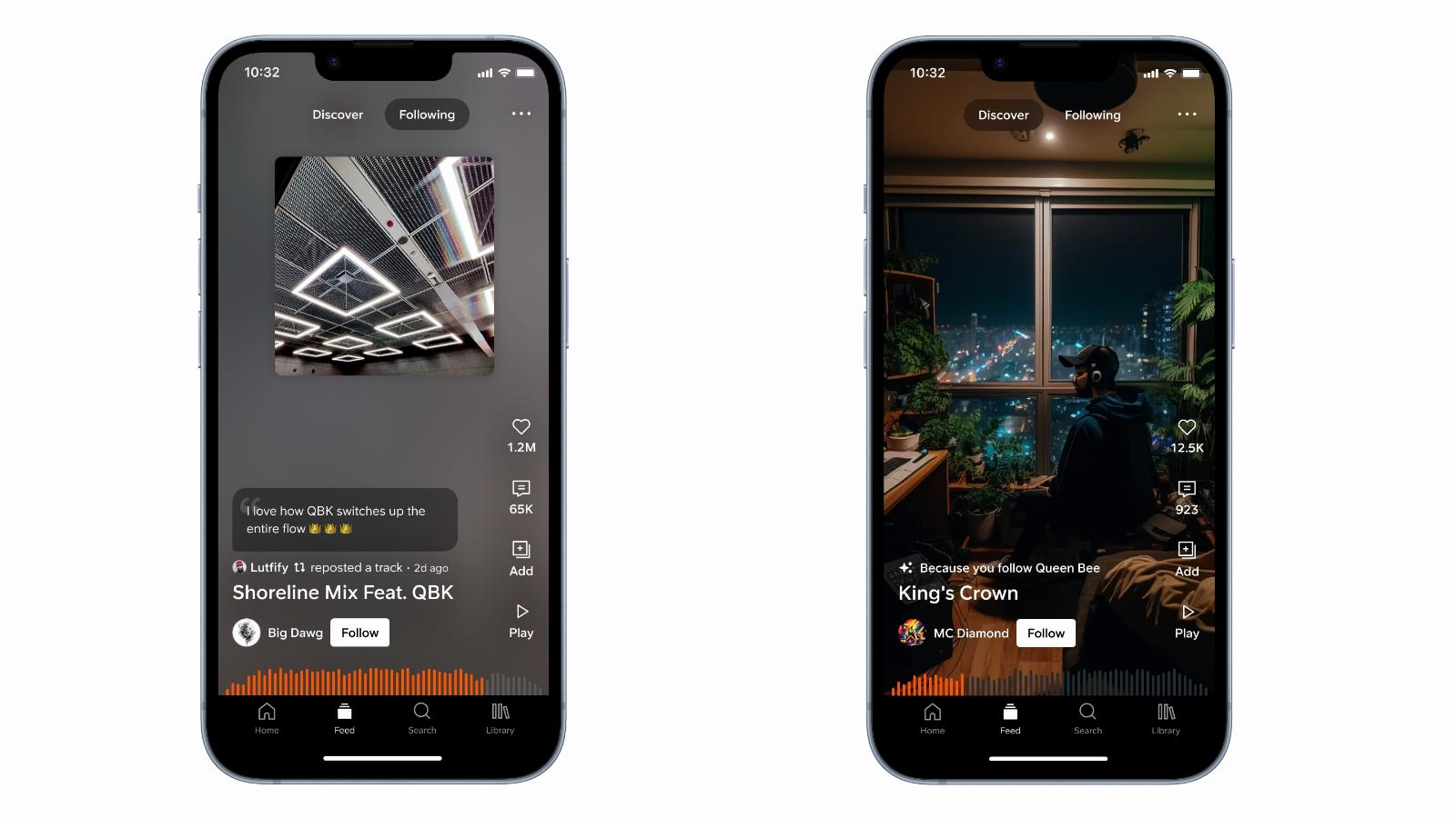 SoundCloud is testing a TikTok-like feed for music discovery