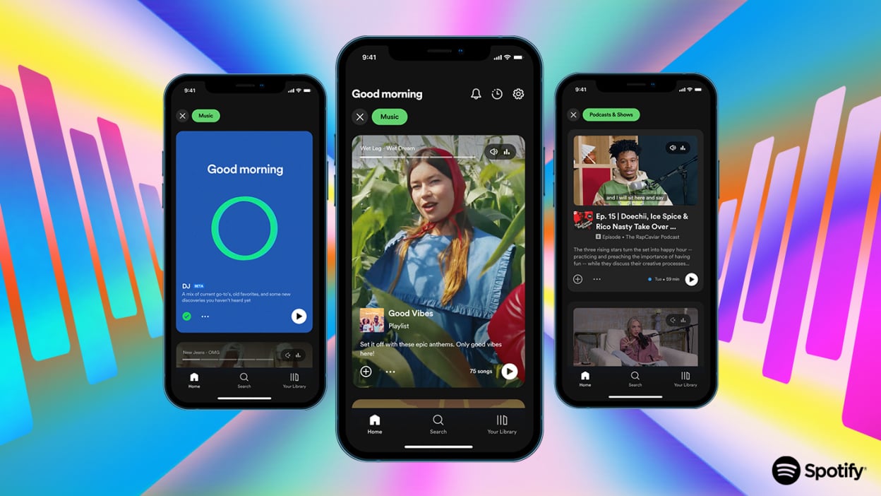 Spotify unveils a new design that looks just like your FYP