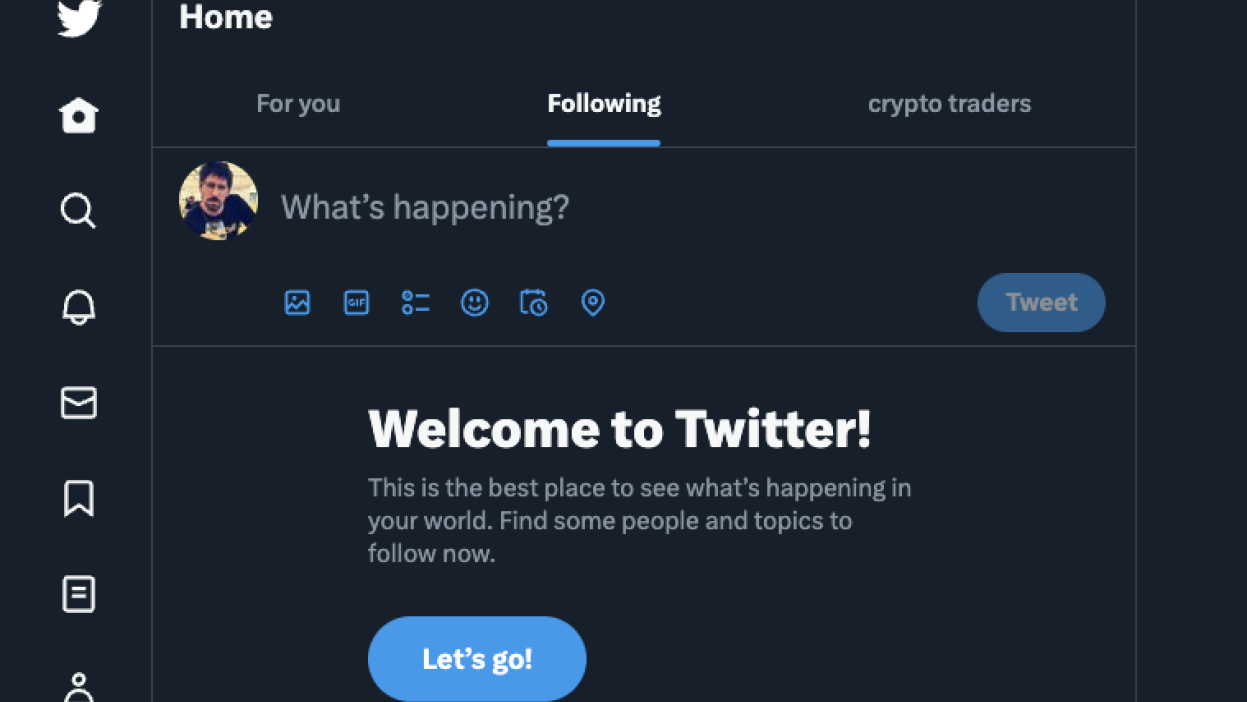 Twitter welcomes everyone to Twitter as it goes down