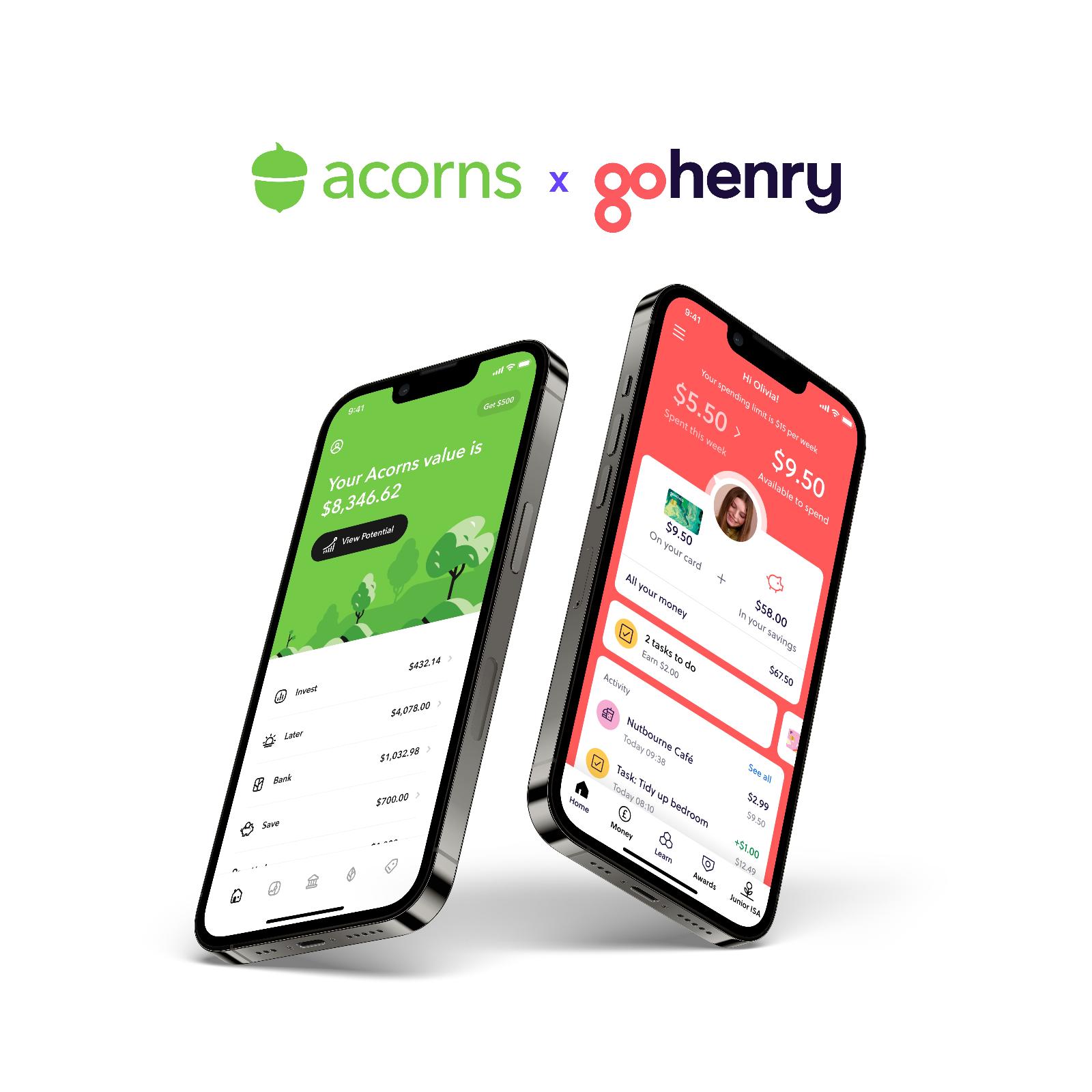 Acorns acquires UK’s GoHenry, a fintech focused on 6-18 year olds