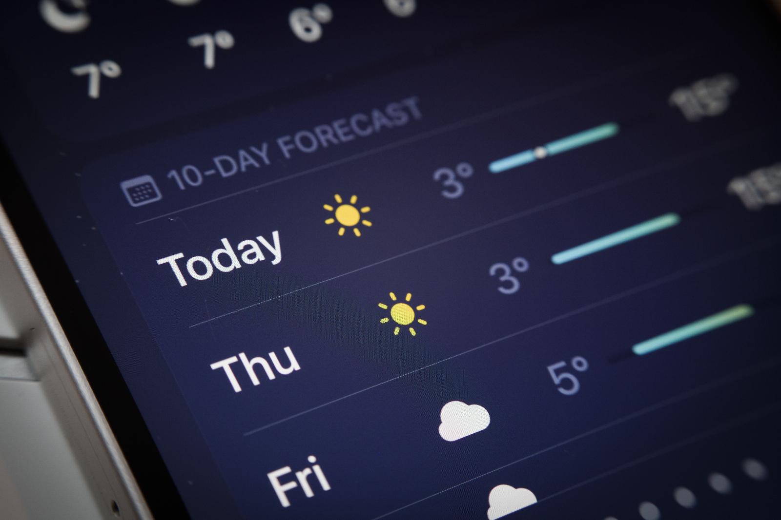 Apple restores its Weather app following widespread issues