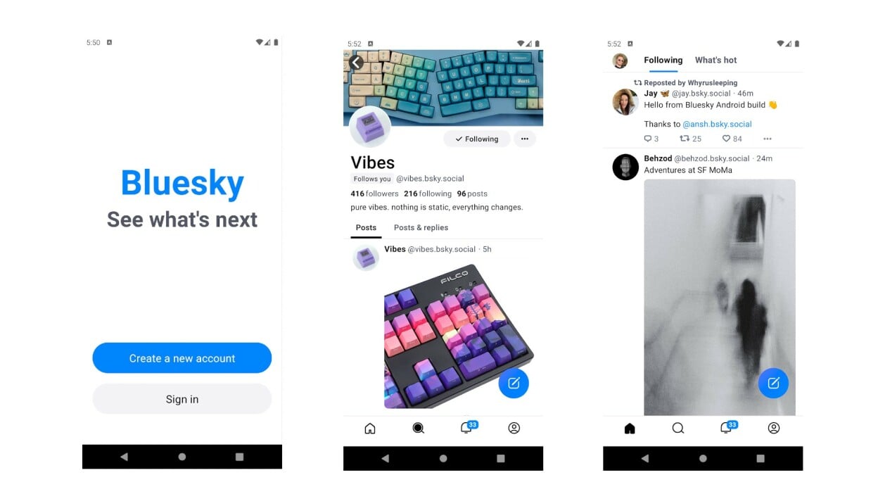 Bluesky, Jack Dorsey’s decentralized Twitter killer, is now on Android