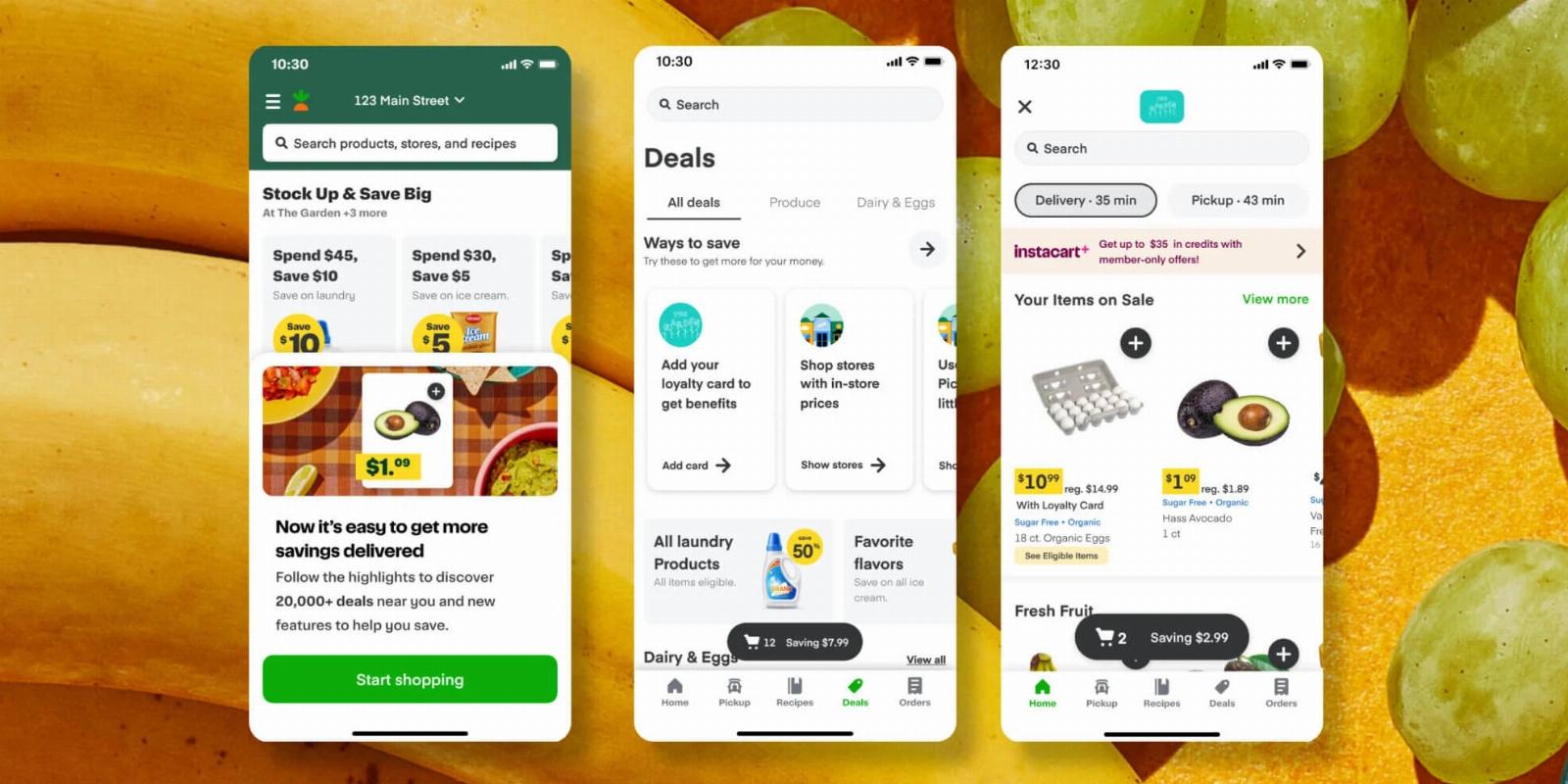 Instacart rolls out new ways for users to find deals on its app