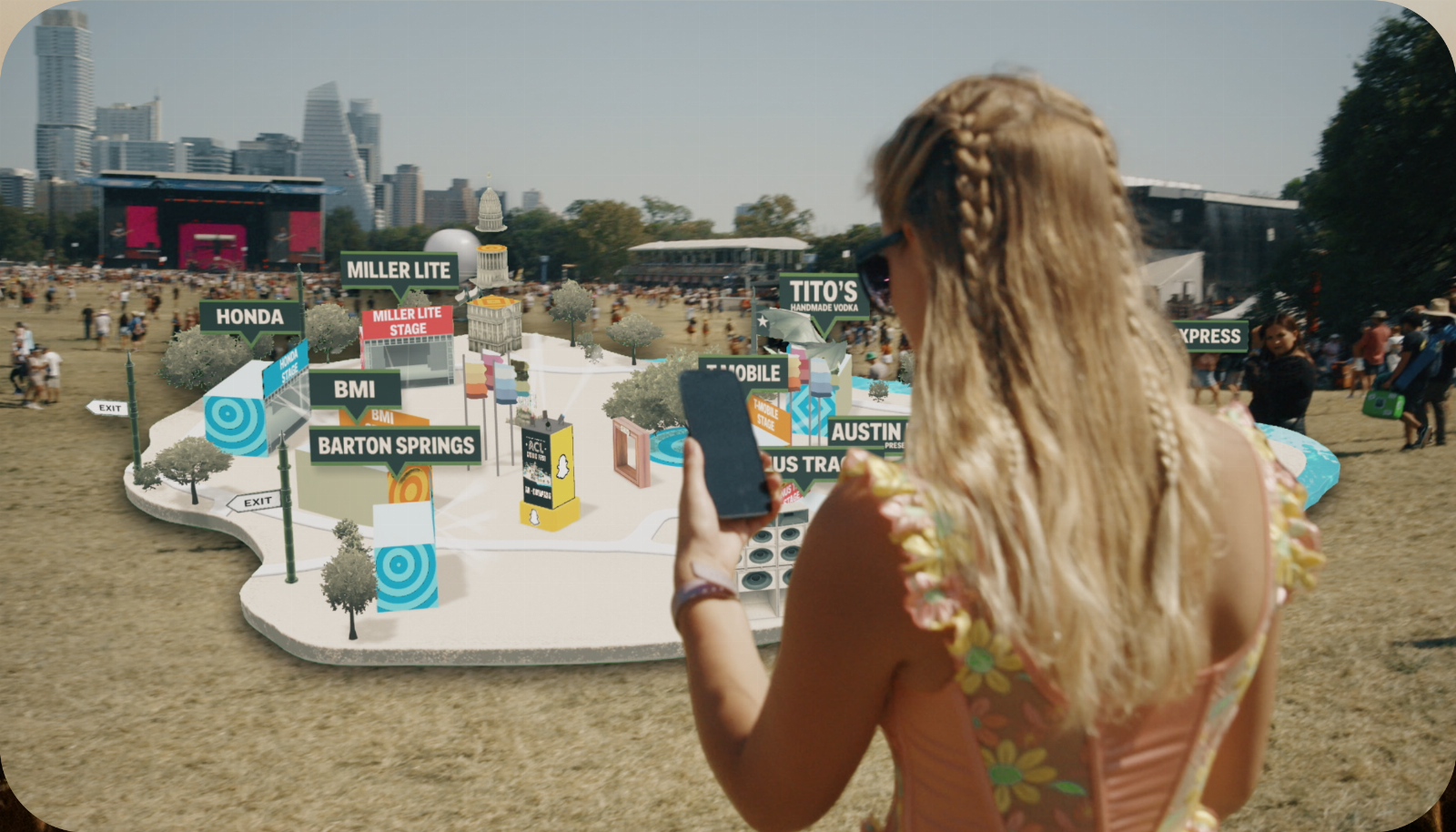 Snap is expanding its AR features to 16 additional music festivals