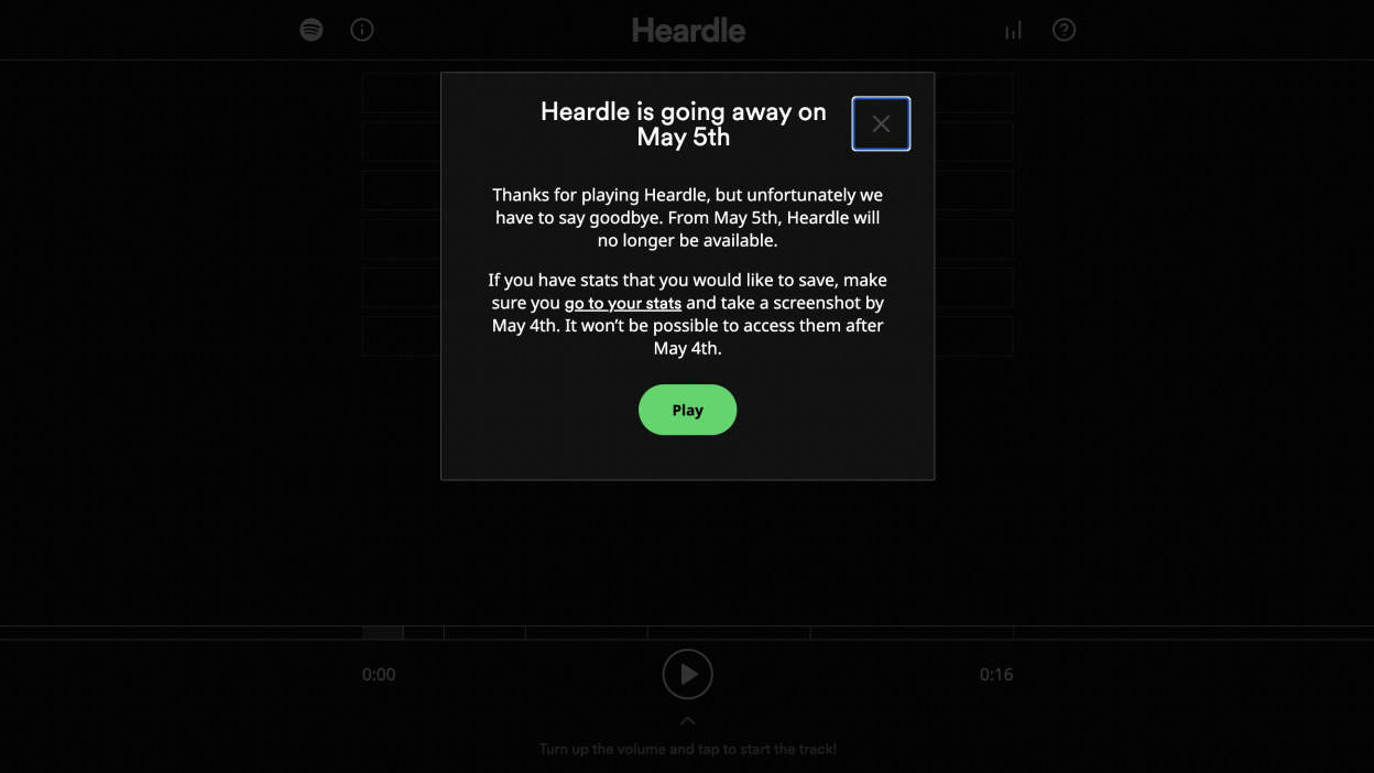 Spotify is shutting down Heardle less than a year after it bought the game