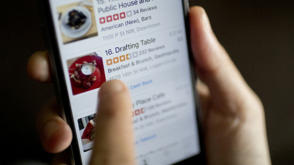 Yelp using AI to enhance search features and recommendations