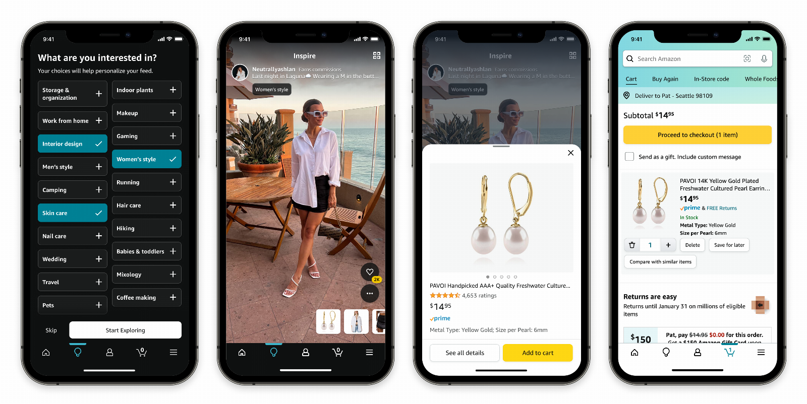Amazon’s TikTok-like Inspire shopping feed is now available to all customers in the US