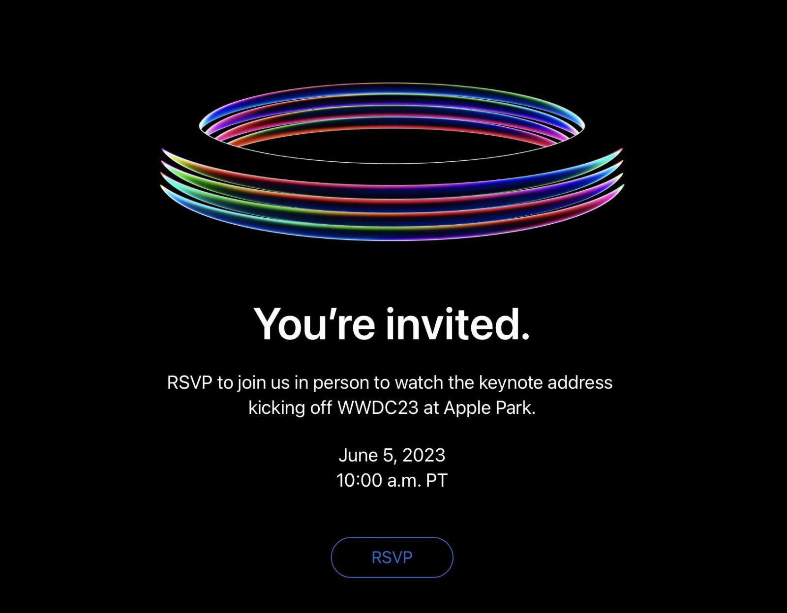 Apple invites media to WWDC 2023 keynote, where AR headset is expected to debut