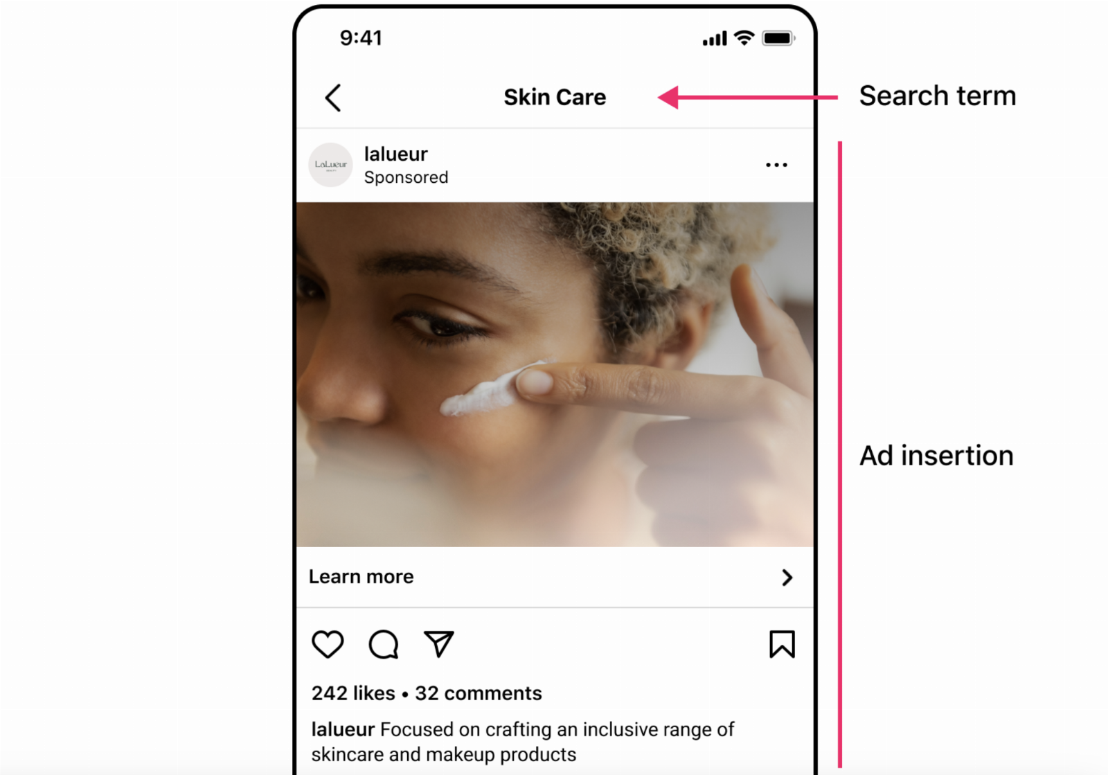 Instagram now allows for ads in search results via its Marketing API