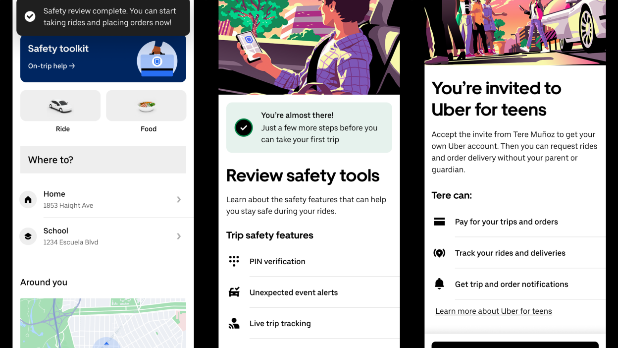 Parents can now stalk their kids with new Uber features