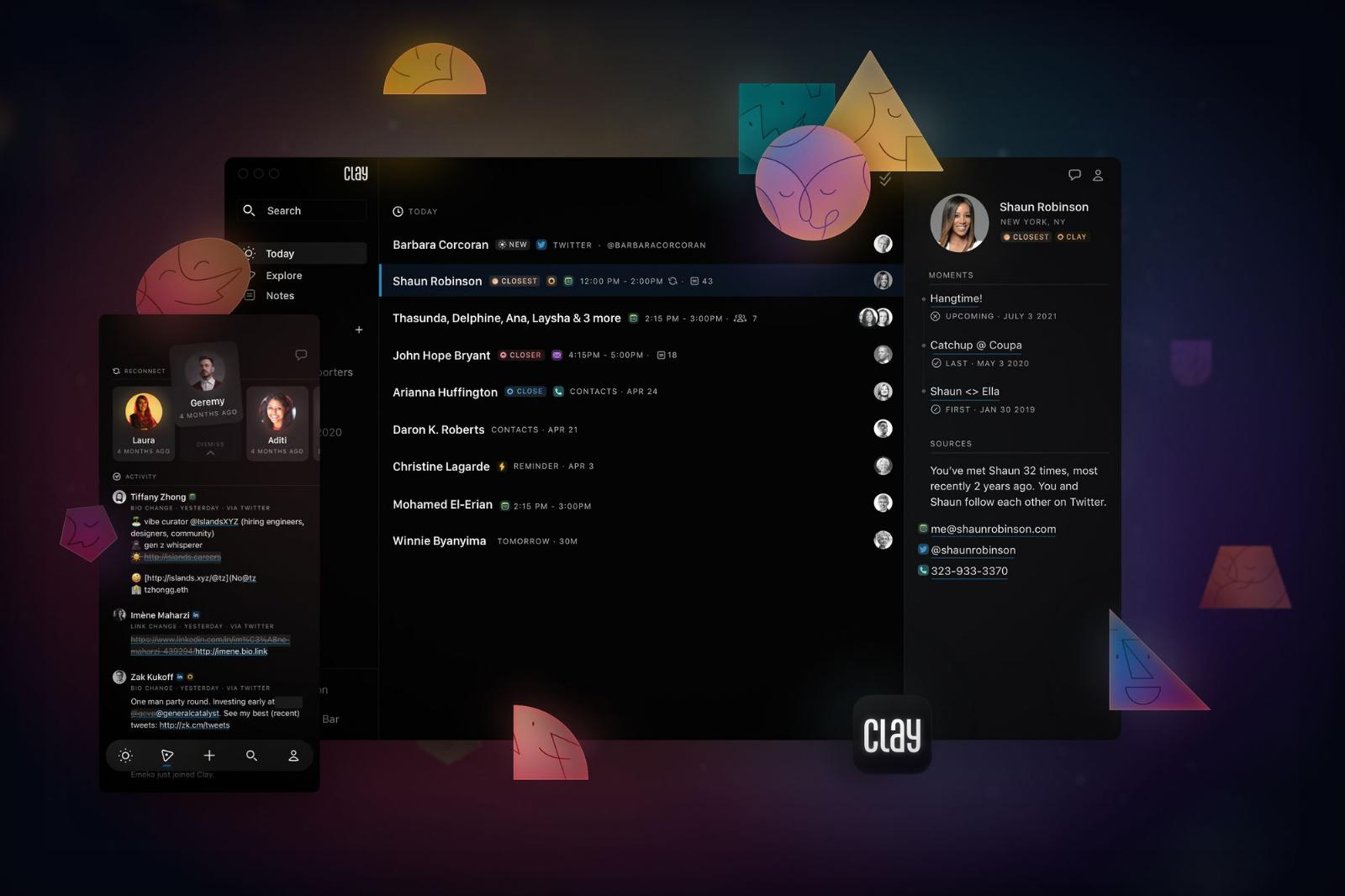 Personal CRM app Clay adds an AI helper to help you navigate your relationships