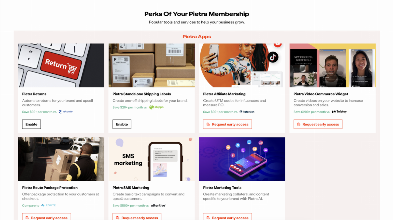 Pietra helped creators start DTC businesses; now it has a roadmap for everyone