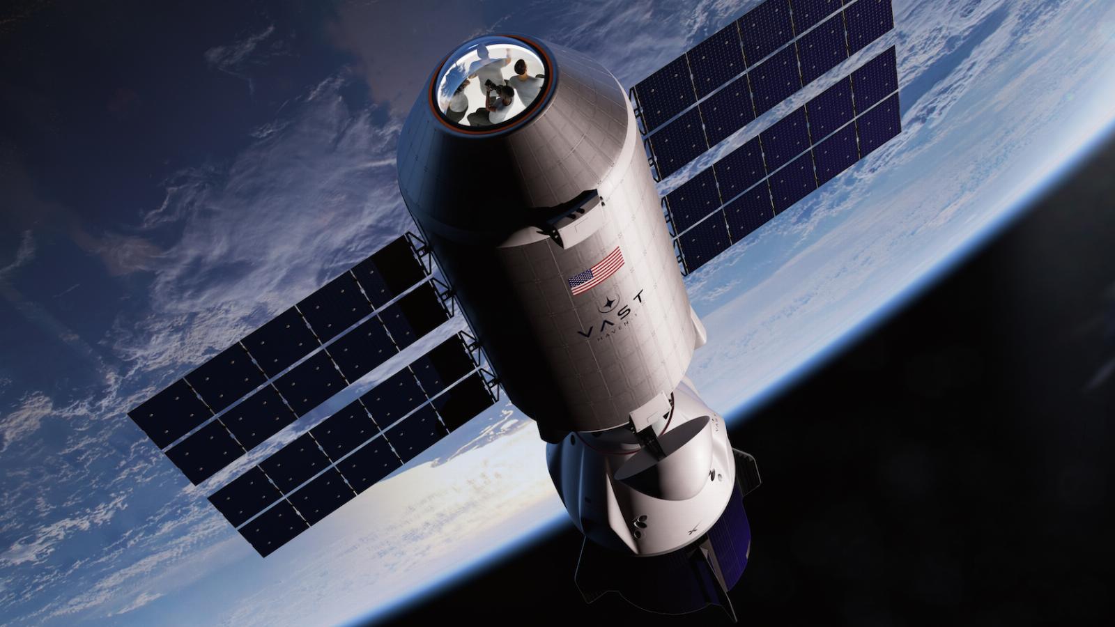 Vast and SpaceX aim to put the first commercial space station in orbit in 2025