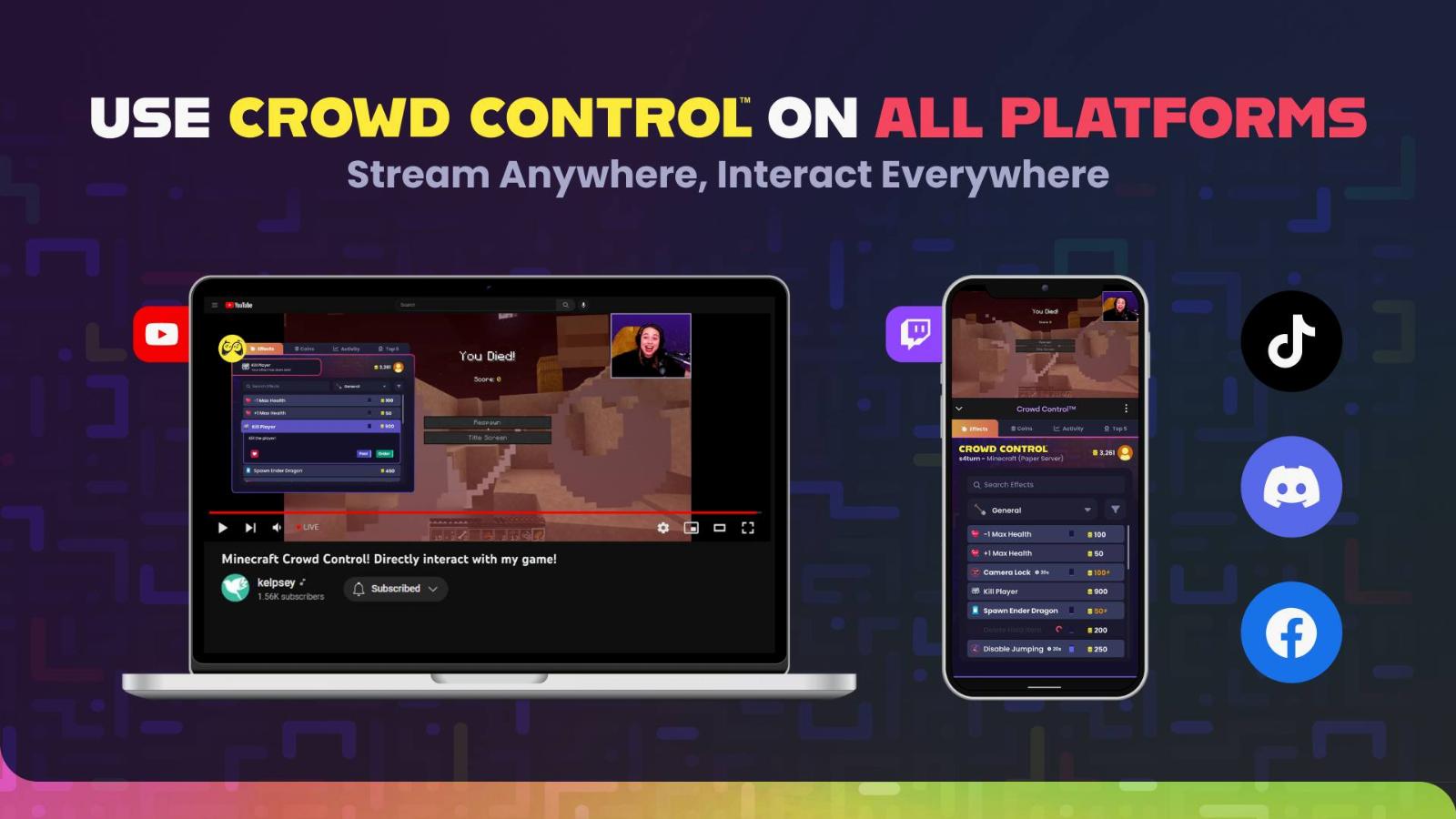 Wreak havoc on your favorite streamer’s game with Crowd Control