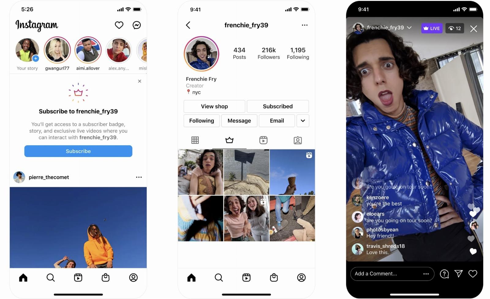 Instagram is launching creator subscriptions in Australia, Canada, the UK and more
