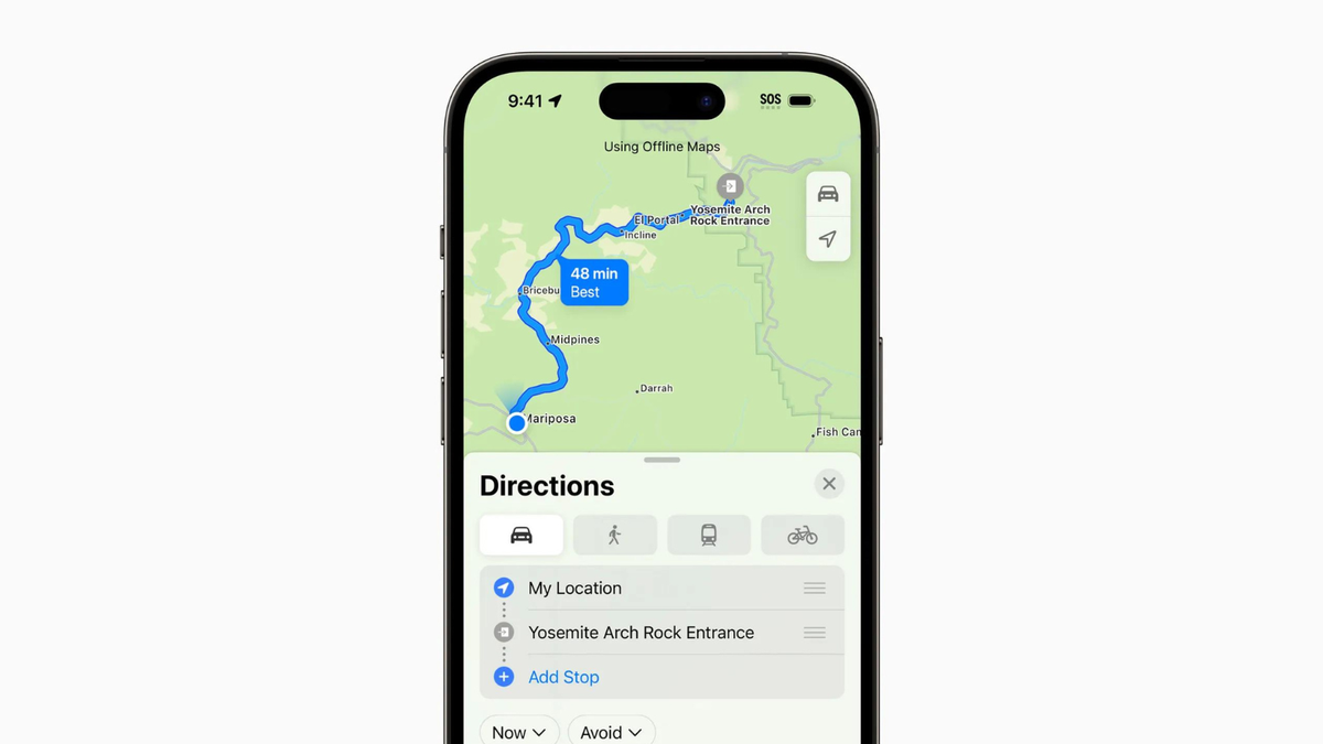 You Can Finally Download Apple Maps Offline in iOS 17