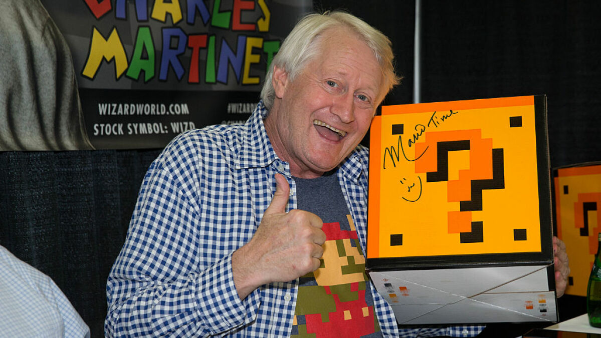 Charles Martinet, the voice of Mario, to step back from the role
