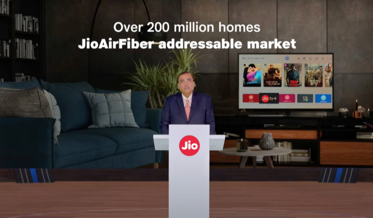Reliance’s 5G hotspot Jio AirFiber to hit stores next month in broadband push
