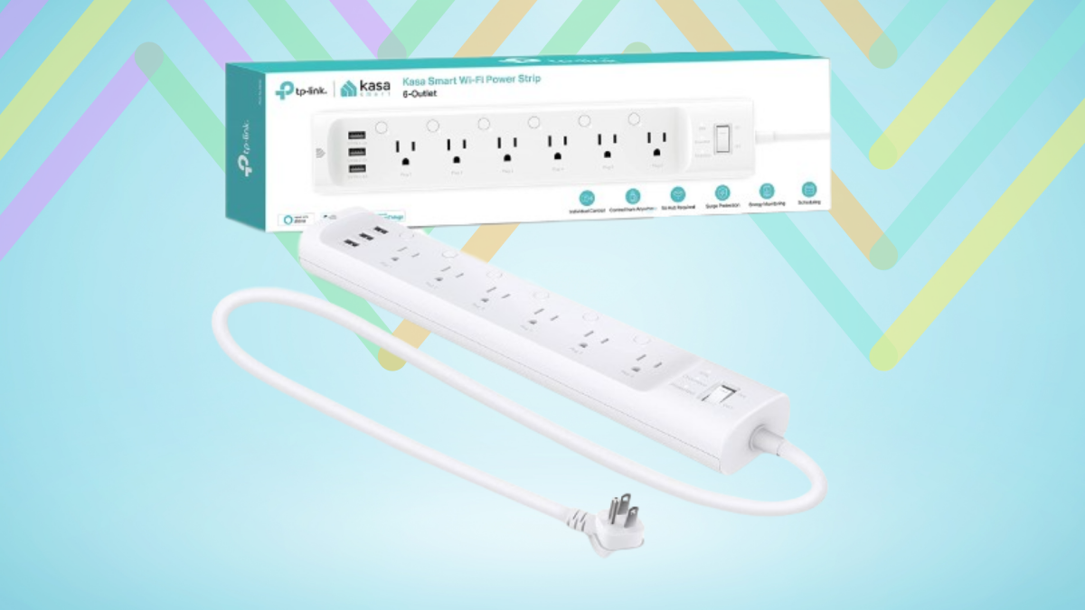 Save 46% on a Kasa Smart Plug Powerstrip at Amazon right now