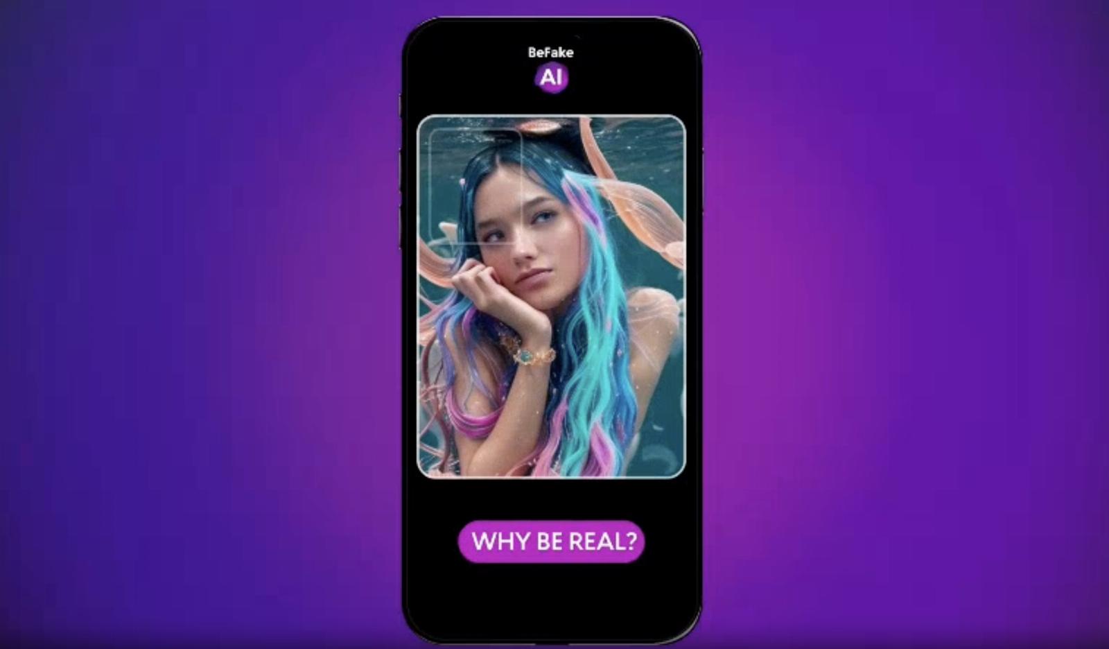 AI-powered BeFake is a real app, not a BeReal parody…and it has $3M in funding