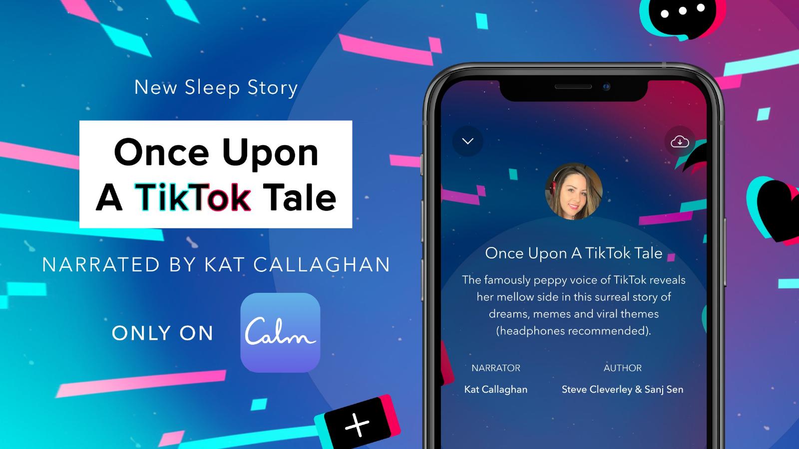 Calm’s new Sleep Story is narrated by TikTok’s text-to-speech voice artist