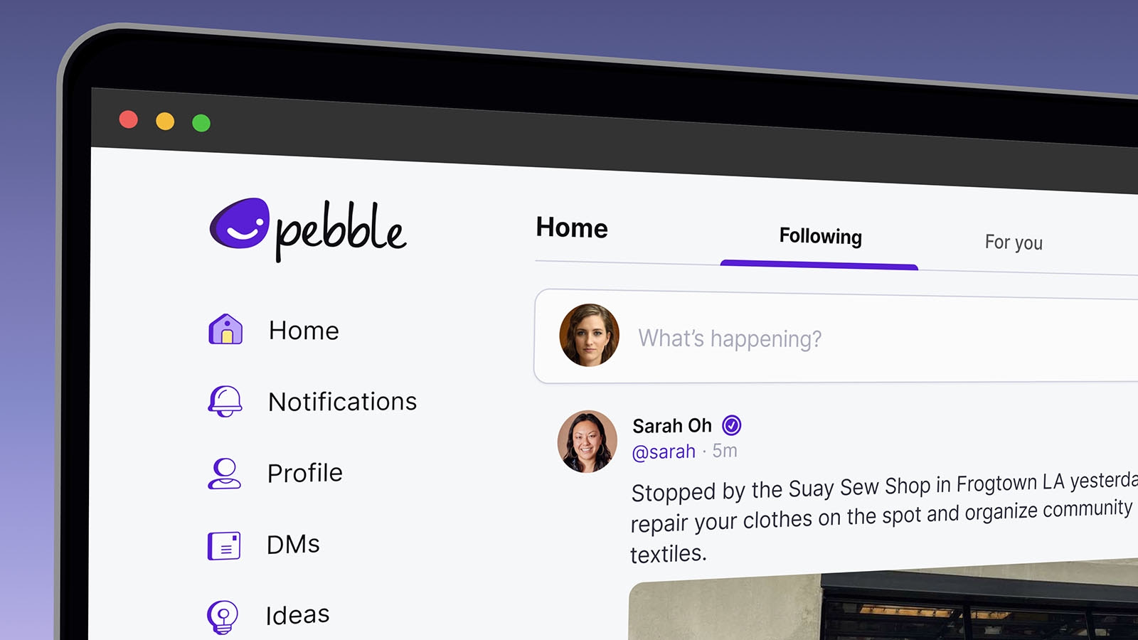 Twitter/X rival T2 rebrands as ‘Pebble,’ saying the old name was never meant to be permanent