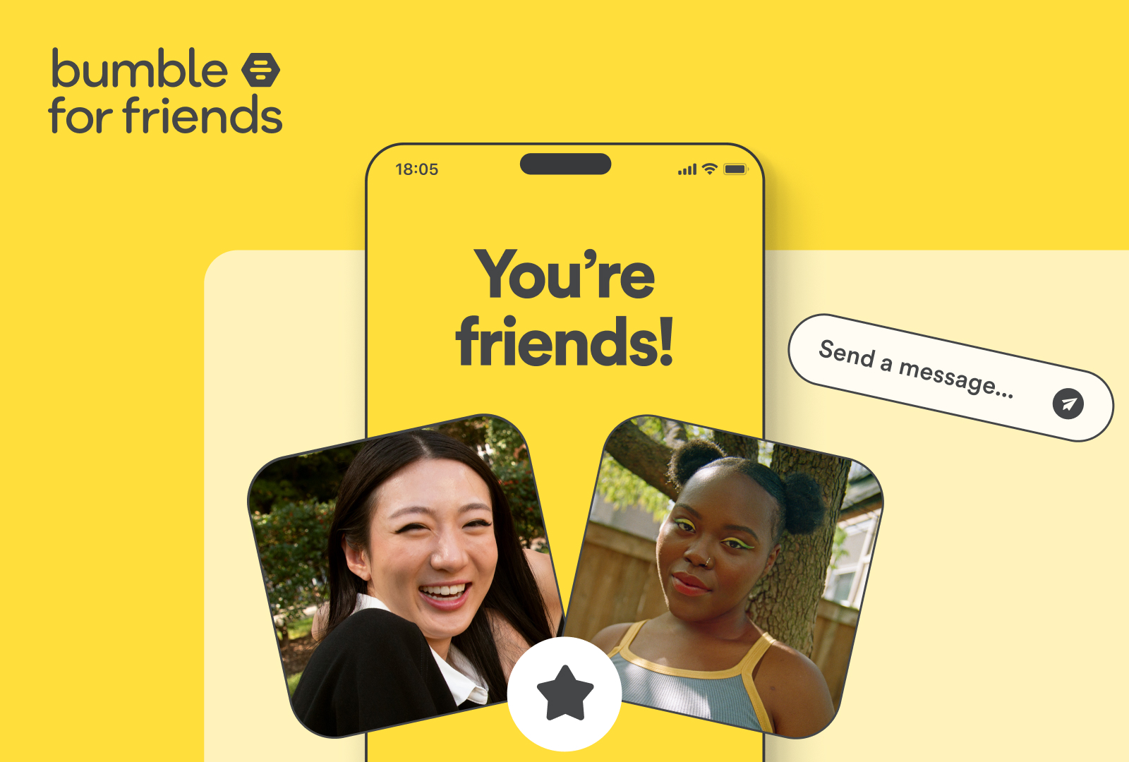 Bumble For Friends is using AI to help you write a good icebreaker message