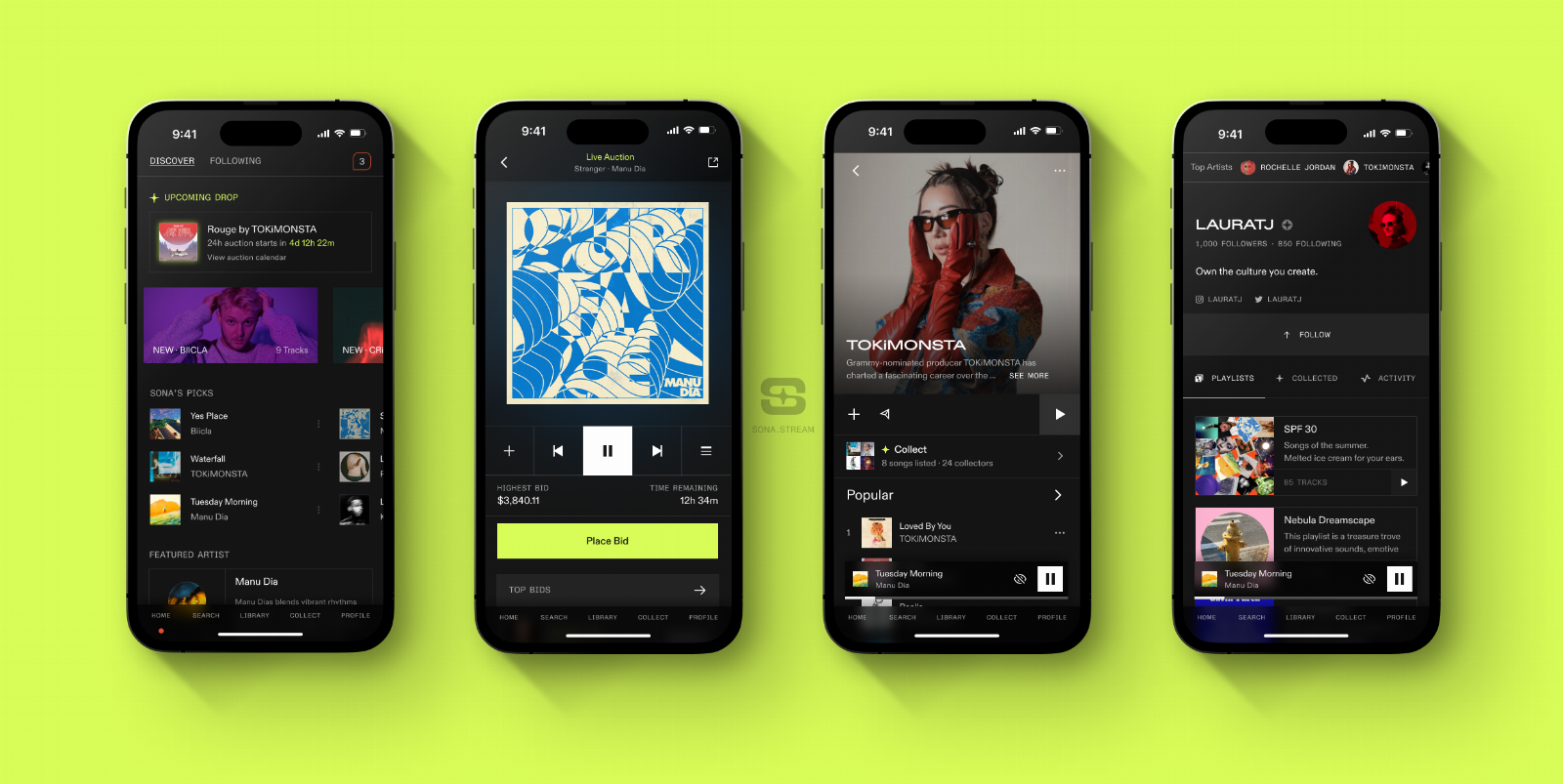 Sona launches its music streaming platform and marketplace to reward fans for buying ‘digital twins’ of songs
