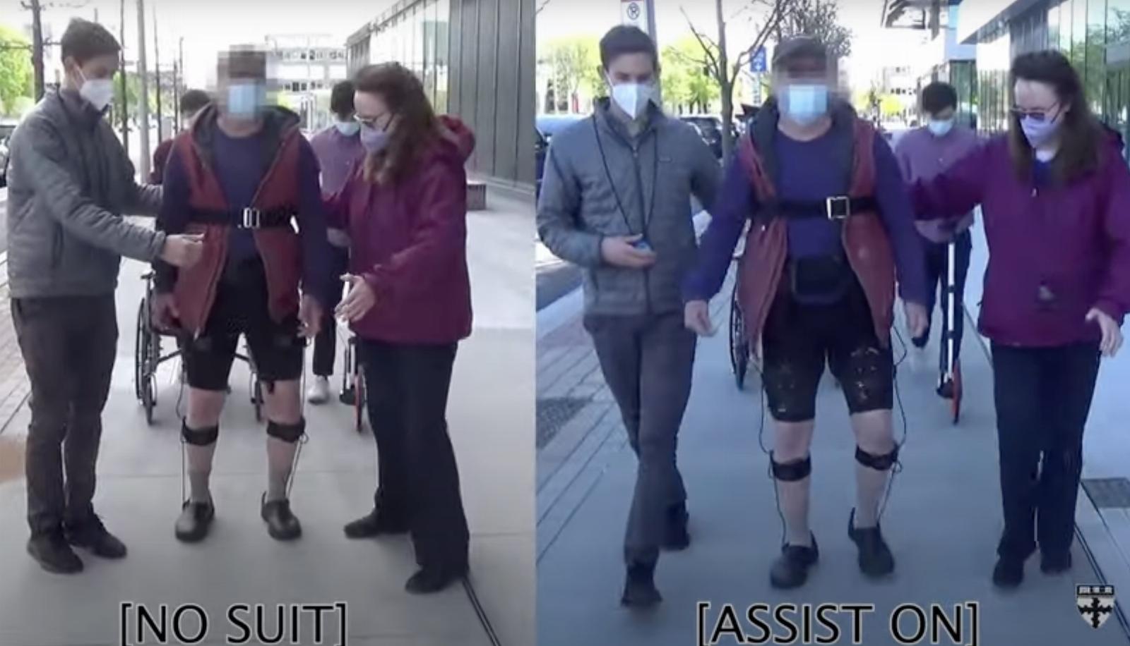Harvard’s robotic exoskeleton can improve walking, decrease falls in people with Parkinson’s