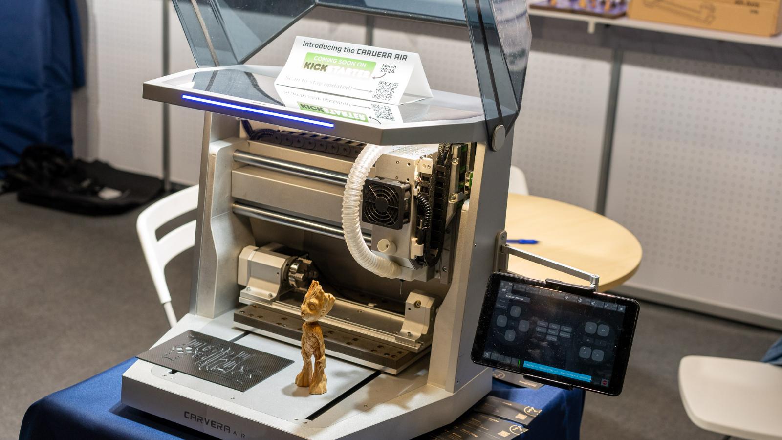 Makera is releasing a baby sibling of its Carvera desktop 4-axis mill
