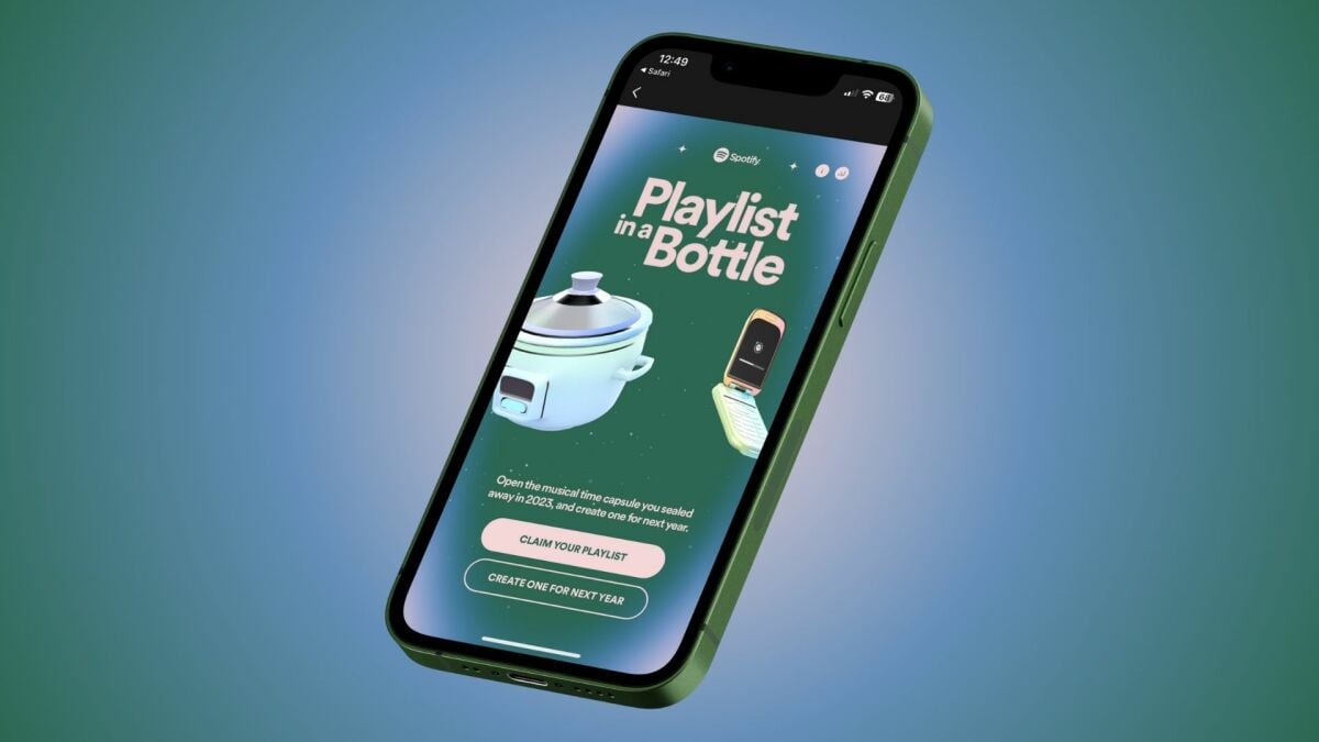 Spotify’s ‘Playlist in a Bottle’ is back. Here’s how to get it.