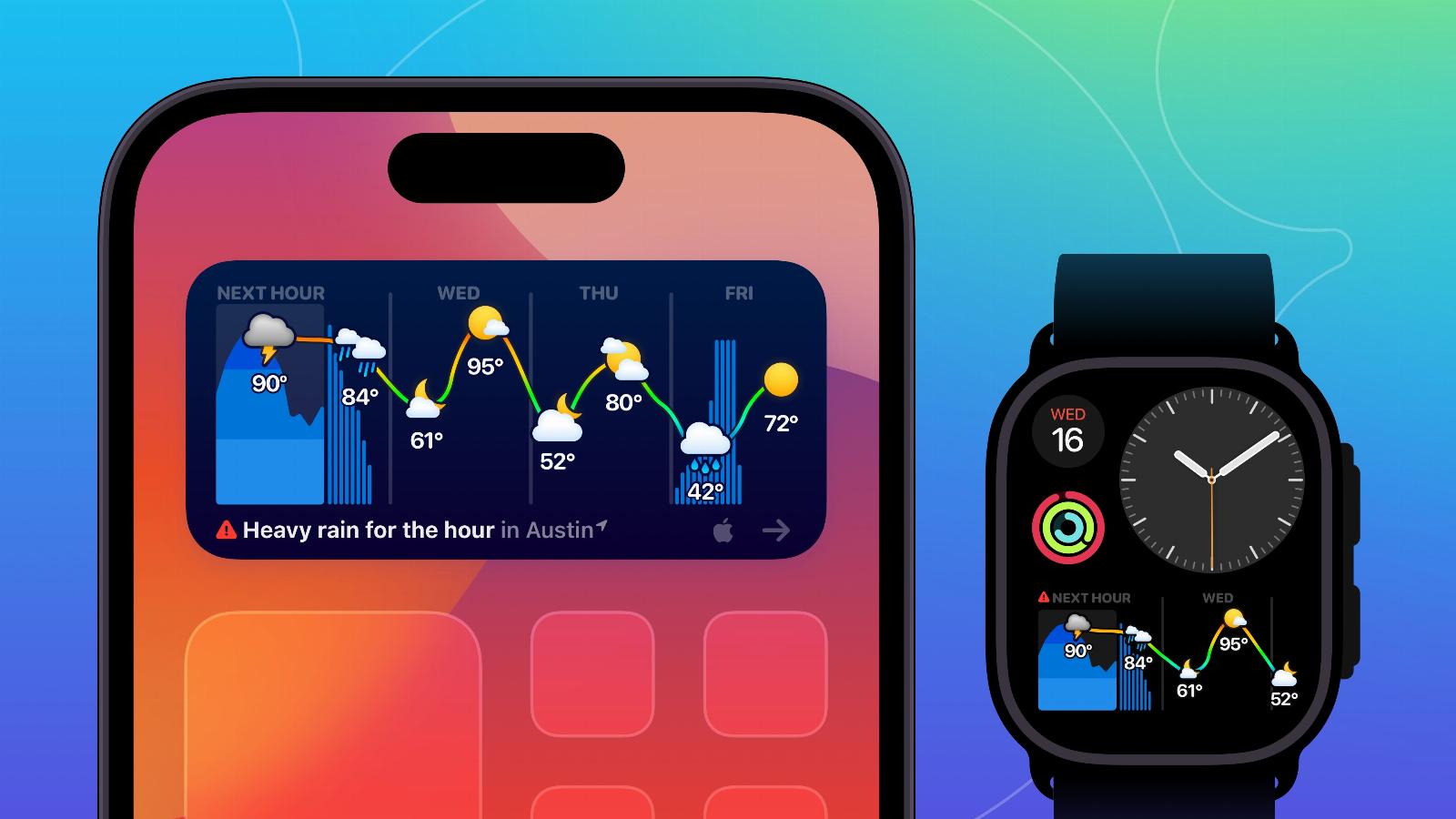 Weather Up puts a fully interactive weather app into an iOS widget