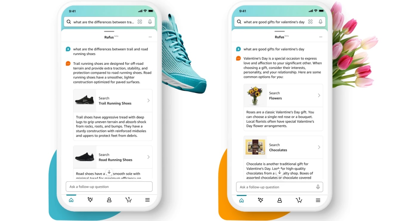 Amazon debuts ‘Rufus,’ an AI shopping assistant in its mobile app