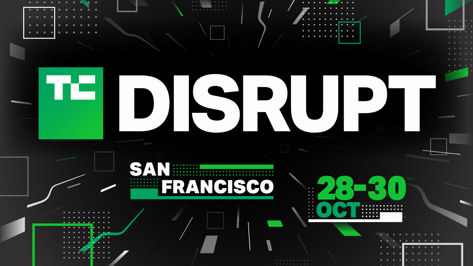 Disrupt is back! 2-for-1 passes now on sale