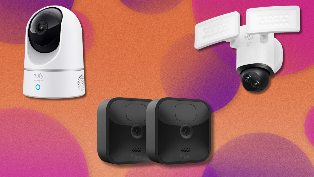 Get a security camera up to 40% off and keep an eye on your home inside and out
