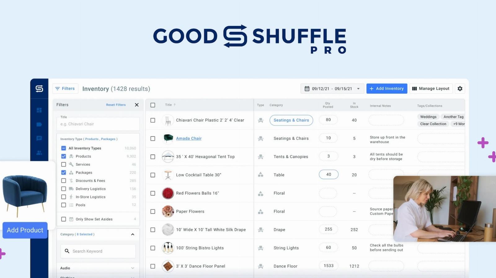 Goodshuffle dances into 2024 with $5M for event rental management software