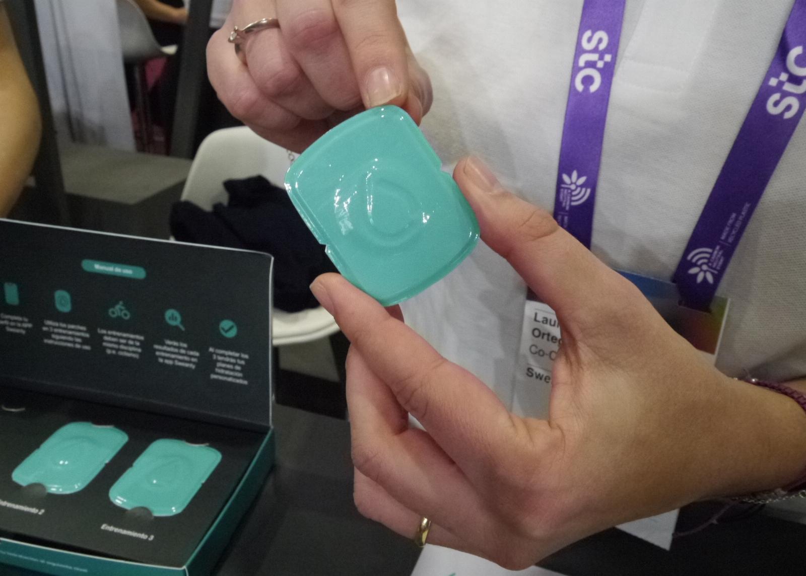 Sweanty’s wearable patch for athletes tracks salt loss to help them hydrate