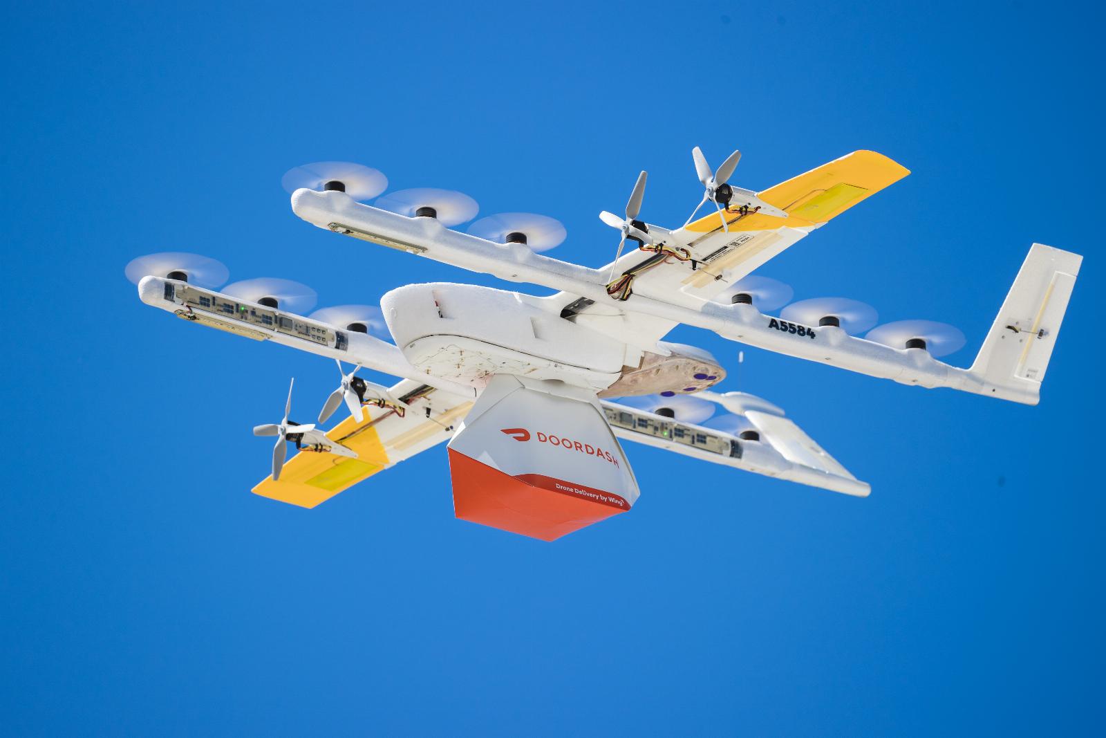 DoorDash begins piloting drone deliveries in the US