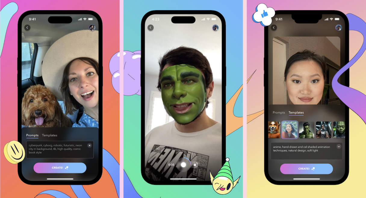 Former Snap design lead debuts Shader, an AR creation tool that uses AI to generate custom effects