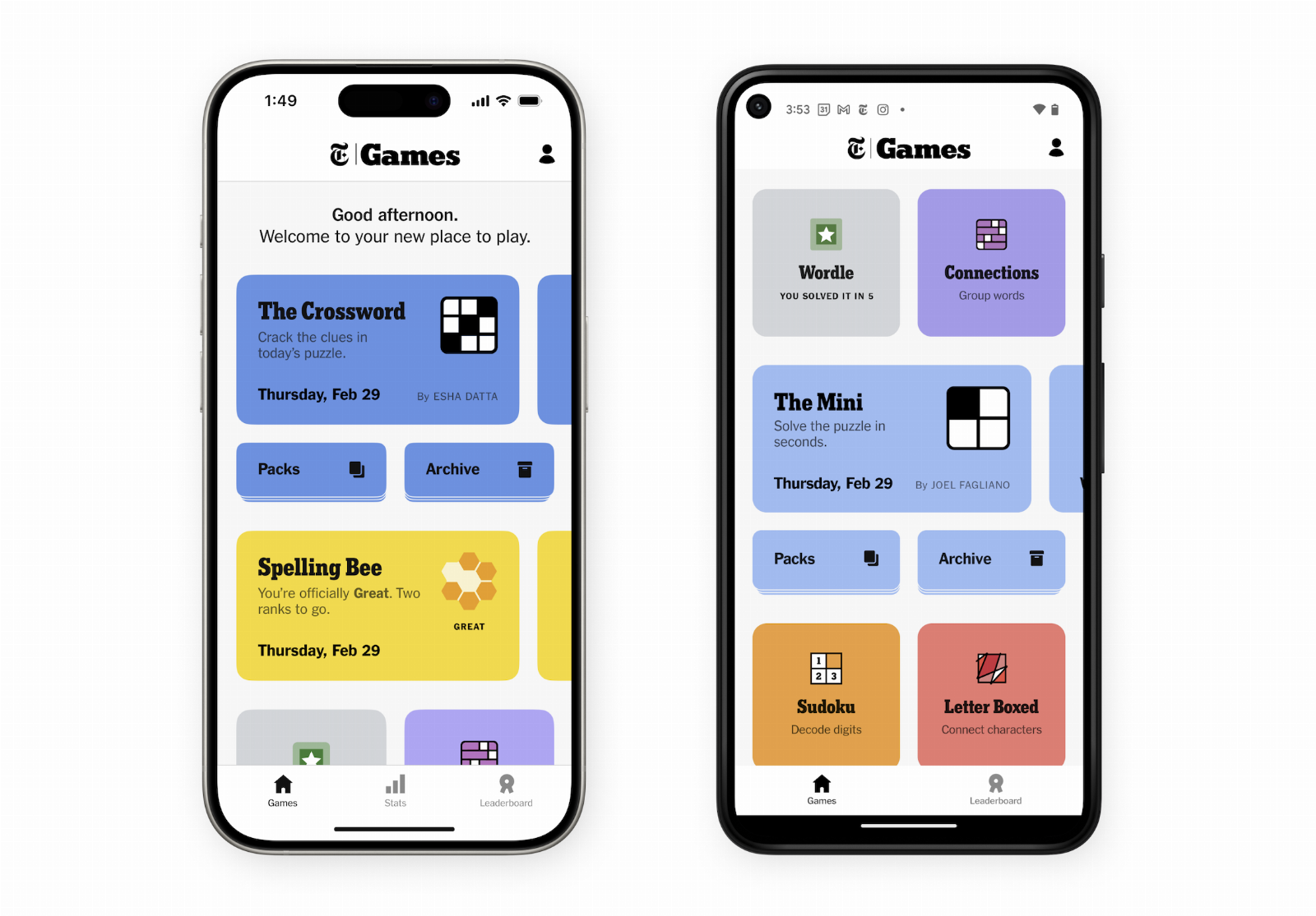 NYT Games debuts redesigned app to boost discovery and simplify navigation
