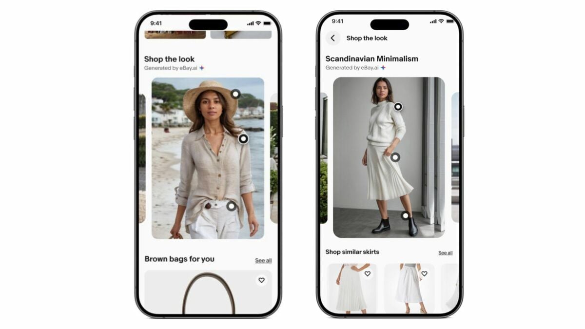 eBay introduces AI-powered ‘shop the look’ features